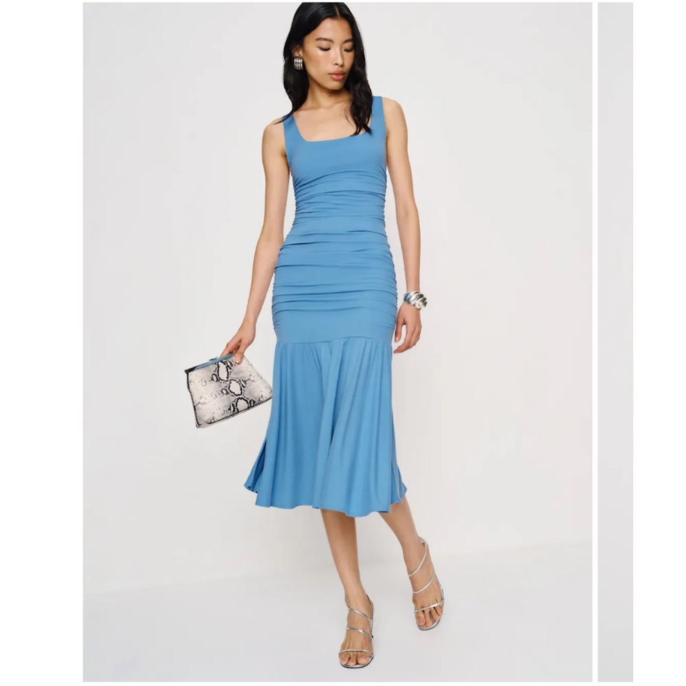 NWT! Kayla Knit Dress Blue - Size XS